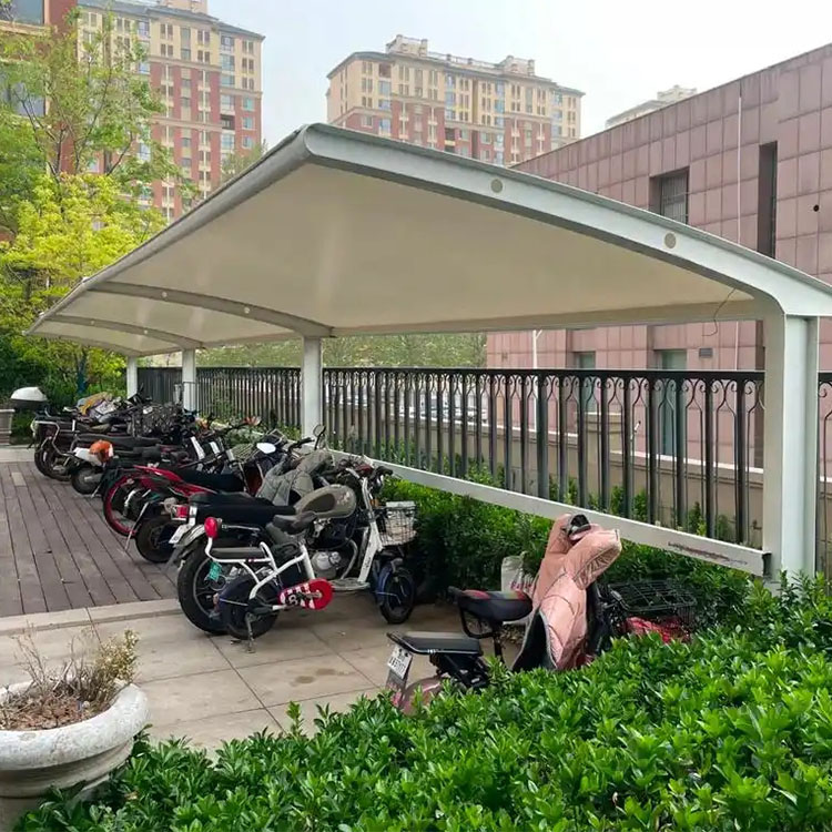 普陀区膜结构电动车棚